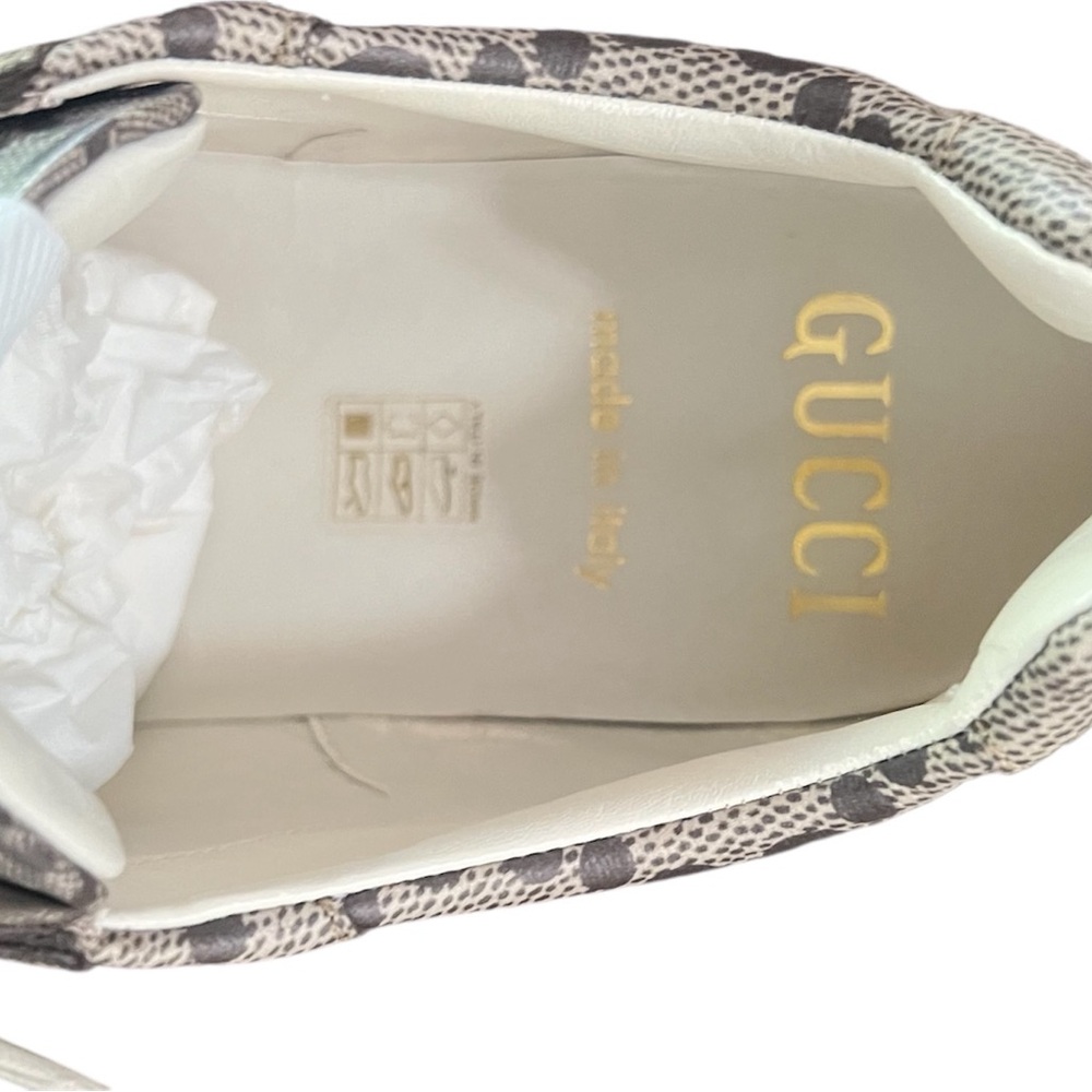 GUCCI Rhyton Sneaker - Macro GG Supreme 80 - Beige